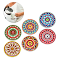 Pikkukuva 5 / 5: Luovat imukykyiset 3D Mandala lasinaluset miehille naisille hauskoja syntymäpäivälahjoja sisustus tyyli 1
