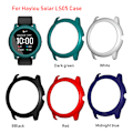 Pikkukuva 5 / 8: Kotelo Solar LS05 -kellolle Silikoni-näytönsuojakalvokehys Xiaomi Solar Smart Watch -pehmeälle rannekkeelle