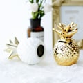 Miniatyrbild 8 av 8: Keramisk ananas spargris söt spargris prydnader ananas sparbössa heminredning