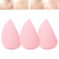 Miniatyrbild 7 av 8: FOCALLURE 3st Bärbar Mjuk Puff Puff Våttorr Dubbel användning Makeup Puff Set FA136 #3 (Rosa)