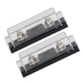Miniatyrbild 6 av 8: 2PCS 200A 48V Säkringshållare med 4PCS Terminaler 4 PCS Krympslangar för Bil Ljud Lastbil RV Båt