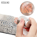 Miniatyrbillede 8 af 8: Neglestempelskraber blød silikone klar stempel DIY neglekunst stempling værktøjssæt N5322