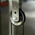 Miniatyrbillede 5 af 5: 90 mm Leje Nylon Vægtløftningshjul, Universelt Hjul til Træningsudstyr, Hjul Kuglelejer Husholdningsbrug til Garage Ladedør 6 stk.