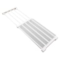 Miniatyrbilde 5 av 8: Utvidbar skaphylle for skap, spikerfri skillevegg for skap, oppbevaringshylle for garderobe, 50-80 cm / 19,7-31,5 tommer lang