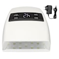 Miniatyrbillede 1 af 8: 96W Neglelak Tørrer 32stk Lyschips 4 Timings LED Display Negle Gel Hærdende Lampe 100‑240V EU Stik