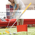 Miniatyrbillede 8 af 8: 24 tommer mini gummihoved golfputtere til børn golfputter stålskaft (gul)