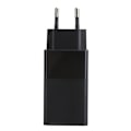 Miniatyrbilde 1 av 8: KUULAA 65W Type-C-grensesnitt PD-lading Høy effekt Mobiltelefon EU-plugg AC100-240V