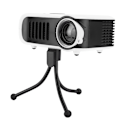 Miniatyrbilde 2 av 8: Mini bærbar projektor Husholdningsprojektorer 320 x 240 oppløsning med 2-tommers LCD-skjerm (100-240V) Svart og hvitt AU
