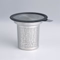 Miniatyrbillede 1 af 5: Te-si  med Ekstra Fint Net og Silikonlåg 304 Rustfrit Stål Løste  Te-infuser Steeper Kurvfilter til Tekande og Kop