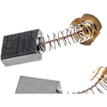Miniatyrbillede 4 af 4: 2x Motor kulbørster 6,5 x 13,5 x 17 mm kompatible med Makita 9609NB, 9609NG, GA7000 elværktøj