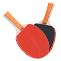 Miniatyrbillede 5 af 8: Ping Pong Paddle Håndtryk Sæt Bordtennis Paddle Kit Pakke med 2 Ketsjere 3 Bordtennisbolde