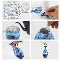Miniatyrbillede 3 af 5: 3D Puslespil Vaser DIY Stue Blomsterarrangementer Boligindretning A