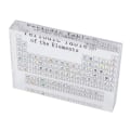 Miniatyrbillede 7 af 8: Periodisk system Sort akryl Kemiske grundstoffer Alfabet Periodisk system Undervisning Display Home Decor L