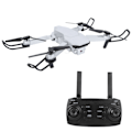 Miniatyrbillede 2 af 8: E68 WIFI FPV Mini Drone Vidvinkel Høj Definition Kamera Foldbar Drone QuadcopterSølv 4K