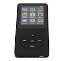 Miniatyrbillede 5 af 8: Digital musikafspiller 1,8 tommer LCD-understøttelse Lille hukommelseskort Ultratynd MP3 MP4-afspiller med tilbehør Sort