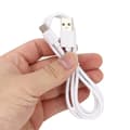 Miniatyrbillede 4 af 8: 100CM Hvidt USB-ladekabel Type C Interface Transmission Hurtig Opladning Datakabel til DJI OSMO ACTION Motion Camera