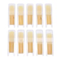 Pikkukuva 1 / 8: 10 kpl Sopraano Saxophone Reed 2,5 Bb B Flat Sax Reeds Set klarinetille