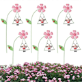 Miniatyrbilde 3 av 5: Jern Hageblomster 6 stk Dekorative jern Plantepinner A