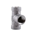Pikkukuva 4 / 5: Upouusi Tee 3-tie naaraskierreputken liittimet ruostumatonta terästä SS 304 (1/4" 37mm)