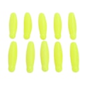 Miniatyrbilde 1 av 8: 10 stk fiske mykt agn kunstig biepuppe potet lokke lang kast tilsett salt lokke 6cm 8g gylden gul