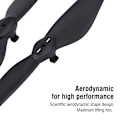 Miniatyrbild 4 av 6: Mavic Air Drone Quick Release Propellrar - 2 par (White Stripe)