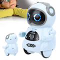 Miniatyrbild 8 av 8: 939A Robotleksak Interaktiv Röststyrning Spela In Sjungande Dansande Mini RC RobotleksakBlå