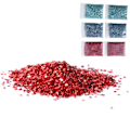 Miniatyrbilde 7 av 8: Gjør-det-selv-harpiksfyller Uregelmessige glassbiter knust glassformfyller Glitter Nail Art Craft Vasedekorasjon