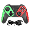 Miniatyrbilde 1 av 8: Bluetooth trådløs kontroller fjernkontroll joystick gamepad gyroskop for Nintend Switch ProGreen Pink