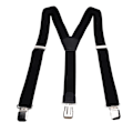 Miniatyrbild 1 av 8: Herr Suspender Stark Fixering Justerbar Vacker Praktisk Fashionabel Metallklämma Bred Suspender för Formell FestSvart