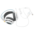 Miniatyrbillede 2 af 8: Gaming Headset Virtuel 7.1 Surround Sound LED-belysning In Line-kontroller USB Gaming-hovedtelefon med støjreducerende mikrofon