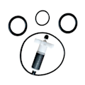 Miniatyrbilde 1 av 5: for Lay-Z-Spa for SaluSpa Coleman Vannpumpe Tetningsreparasjonssett med Impeller, 4 stk. Ring med 1 stk. Impeller