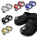 Pikkukuva 1 / 4: Ajovalot Crocs Pieni Valo Hauskat Kengän Lisävarusteet Juoksuun Ja Retkeilyyn USB Ladattava musta Ladattava