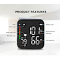 Miniatyrbild 2 av 5: Automatisk Talande Armbandsblodtrycksmätare med Fullskärms LED-Display