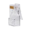 Miniatyrbillede 1 af 8: 100 STK/LOT Cat5 Cat5e netværksinternetstik RJ45 8P8C kabel Modulære stikhoveder