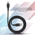 Miniatyrbillede 4 af 8: Højhastigheds USB3.0 A-han til A-han forlængerkabel panelmontering 5 Gbps (1 m)