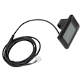 Miniatyrbillede 6 af 8: Elektrisk cykel LCD-display meter 24V 36V 48V 5pin stik vandtæt cykel speedometer til KT controller