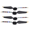 Miniatyrbilde 6 av 8: RC Drone Oppladbare Hurtigutløsing LED 8331 Propeller for DJI Mavic Pro Platinum (2 Par)