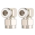 Miniatyrbilde 2 av 7: N Hann til N Hunn rettvinklet adapter - 2 stk, 50ohm, N-kontakt