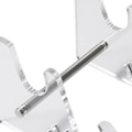 Miniatyrbilde 3 av 8: Tastatur Oppbevaringsstativ Avtakbart Klar Akryl Heving Tilt Mekanisk Tastatur Display Stand for Home 3 Layer