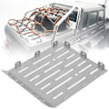 Miniatyrbilde 7 av 8: Baklukeplate i rustfritt stål for Traxxas TRX6 G63 AMG 6x6 oppgraderingsdeler