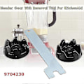 Miniatyrbillede 4 af 5: Kitchenaid 9704230 Blender Gummi Kobling Gear - 2 Stk med Fjernelsesværktøj