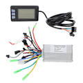 Miniatyrbillede 7 af 8: 48V 60V 350W Controller Vandtæt Elektrisk Cykel Controller Kit med Display til DIY Elektrisk Cykel Konverteringssæt