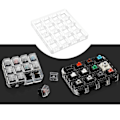 Miniatyrbild 2 av 5: Klar Switch Tester Bas Akrylplatta för Cherry M x Switch 4 x 4 kort