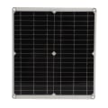 Miniatyrbild 4 av 8: Utomhus bärbar solpanel 25W hopfällbar USB monokristallin solpanel kit för mobiltelefon bärbara datorer