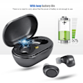 Pikkukuva 8 / 8: Langattomat Bluetooth-kuulokkeet DC 5V TWS-kuulokkeet CNC-kaiverrettu titaanimateriaalin käsittely, tukee Type C -latausta (harmaa)