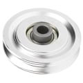 Miniatyrbillede 8 af 8: Aluminiumlegering Trækhjul Styrketræning Øvelse Hardware Fitnessudstyr Tilbehør 70mm diameter
