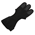 Miniatyrbillede 3 af 8: Bue Arrow Finger Guard Konkurrence Bueskydning 3 Fingers Handske Justerbar Traditionelt JagtværktøjM