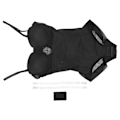 Miniatyrbillede 8 af 8: Body Shaping Kvinder Shapewear med BH Slankende Justerbar skulderrem Bodysuit til hele kroppen (Sort)L(36C)