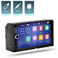 Pikkukuva 7 / 8: 7 tuuman auton multimediasoitin MP5-soitin Audio Stereo Radio -näyttö Digitaalinen näyttö A7 Bluetooth 12V