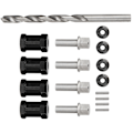 Miniatyrbilde 4 av 8: RC forlengelses- og utvidelseskobling med 5,5 mm bor for SCX10/TRX4 1/10 RC-bil 20 mm